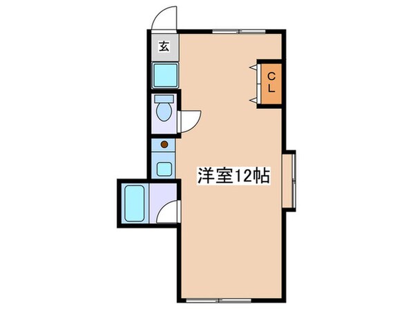 ハイツ日興の物件間取画像